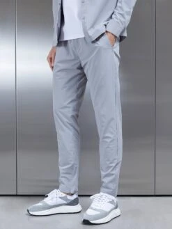 Nylon Trouser In Mid Grey