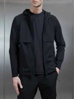 Performance Windbreaker In Black 9 Performance Windbreaker In Black -Cheap Shirts Shop PERFORMANCE WINDBREAKER IN BLACK 4428