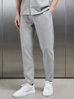 Pleated Trouser In Stone
