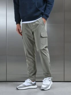 Relaxed Fit Nylon Cargo Pant In Olive -Cheap Shirts Shop RELAXEDFITCARGOS SAGE0452 2