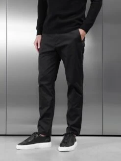 Relaxed Fit Chino Trouser In Black -Cheap Shirts Shop RELAXEDFITCHINO BLACK 0898 1