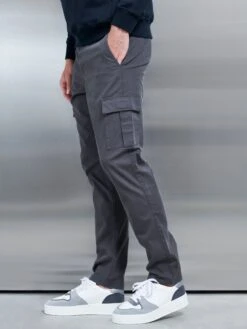 Relaxed Fit Cotton Cargo Pant In Grey 10 Relaxed Fit Cotton Cargo Pant In Grey -Cheap Shirts Shop RELAXEDFITCOTTONCARGOPANTGREY4197