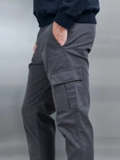 Relaxed Fit Cotton Cargo Pant In Grey 12 Relaxed Fit Cotton Cargo Pant In Grey -Cheap Shirts Shop RELAXEDFITCOTTONCARGOPANTGREY4200
