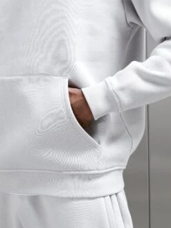 Relaxed Fit Hoodie In Mid Grey 11 Relaxed Fit Hoodie In Mid Grey -Cheap Shirts Shop RELAXEDFITSET MIDGREY1412