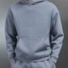 Relaxed Fit Hoodie In Coast Blue -Cheap Shirts Shop RELAXED FIT HOODIE IN COAST BLUE 0986 2