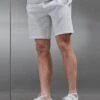 Relaxed Fit Short In Marl Grey -Cheap Shirts Shop RELAXED FIT SHORTS IN MARL GREY 17969