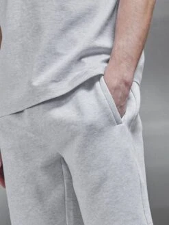 Relaxed Fit Short In Marl Grey -Cheap Shirts Shop RELAXED FIT SHORTS IN MARL GREY 17972