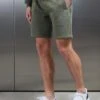Relaxed Fit Short In Olive 2 Relaxed Fit Short In Olive -Cheap Shirts Shop RELAXED FIT SHORTS IN OLIVE 24397