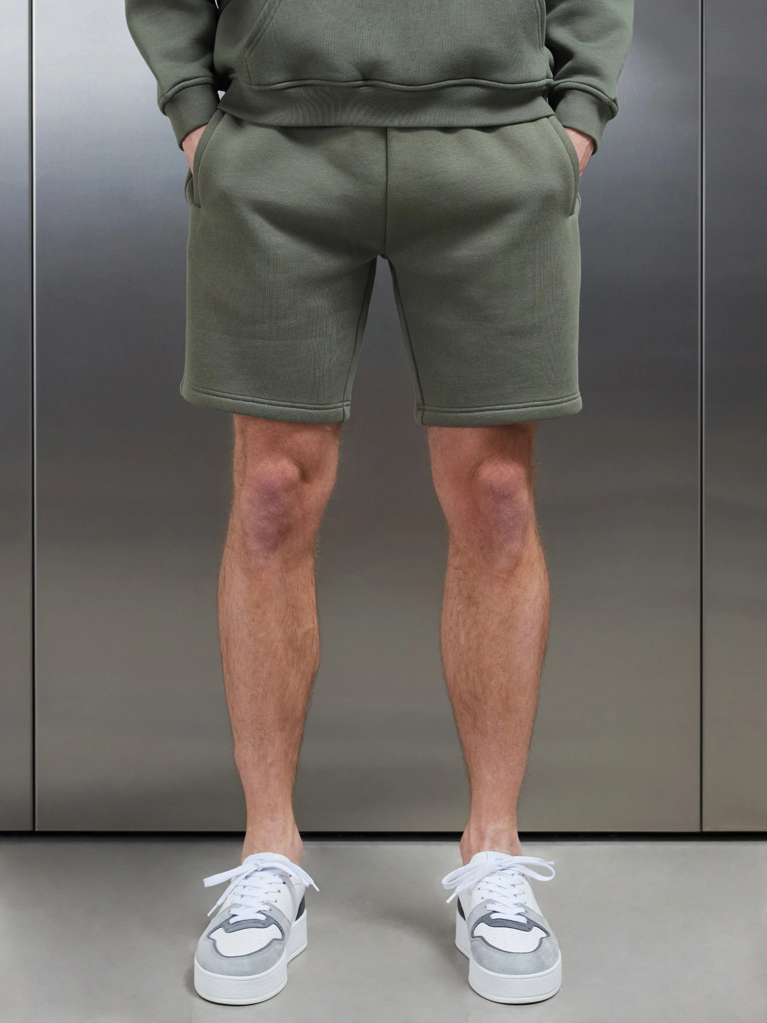 Relaxed Fit Short In Olive 5 Relaxed Fit Short In Olive - Image 3