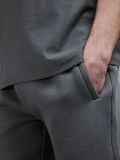 Relaxed Fit Short In Grey 11 Relaxed Fit Short In Grey -Cheap Shirts Shop RELAXED FIT SHORT IN GREY 26192