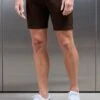 Relaxed Fit Short In Brown -Cheap Shirts Shop RELAXED SHORTS IN BROWN 10881