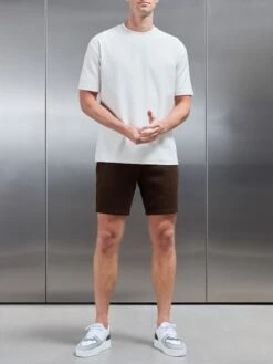 Relaxed Fit Short In Brown 14 Relaxed Fit Short In Brown -Cheap Shirts Shop RELAXED SHORTS IN BROWN 10894