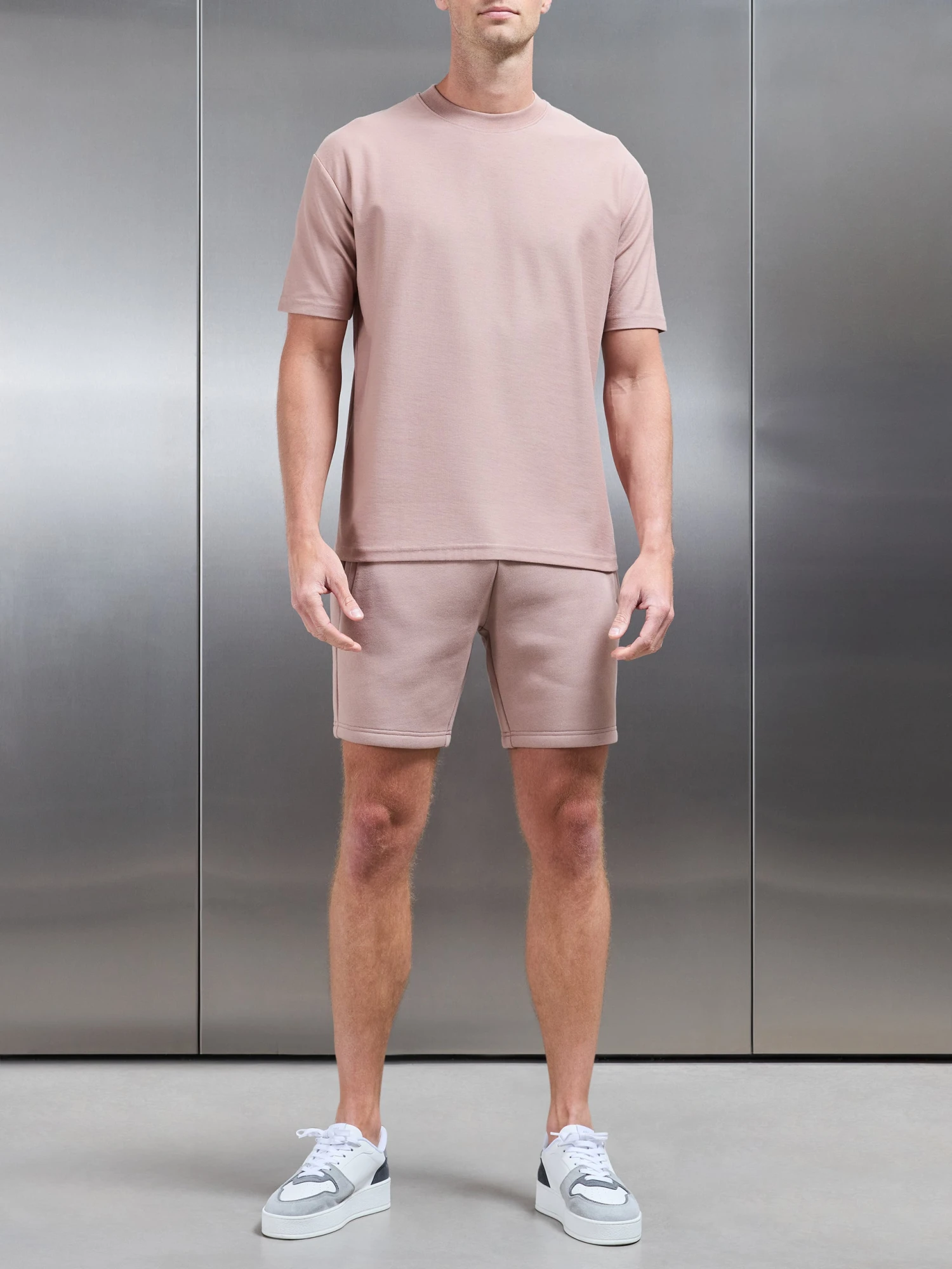 Relaxed Fit Short In Dusty Pink 4 Relaxed Fit Short In Dusty Pink - Image 2