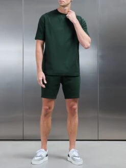 Relaxed Fit Short In Rich Green -Cheap Shirts Shop RELAXED SHORT IN RICH GREEN 10652