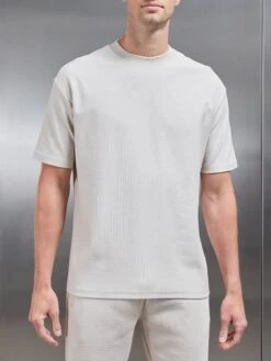 Relaxed Fit T-Shirt In Beige