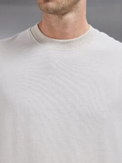 Relaxed Fit T-Shirt In Beige -Cheap Shirts Shop RELAXED T SHIRT IN BEIGE 032