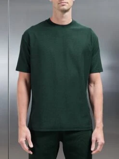 Relaxed Fit T-Shirt In Rich Green