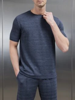 Sacra T-Shirt In Navy -Cheap Shirts Shop SACRA TSHIRT IN NAVY 24556