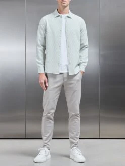 Cheap Shirts Shop -Cheap Shirts Shop SEERSUCKER LS CUTAWAY COLLAR SHIRT IN SAGE 11072 0444d254 6460 4eed 9b96 76796151c45a