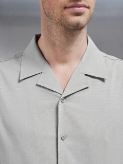 Seersucker Revere Collar Long Sleeve Shirt In Stone -Cheap Shirts Shop SEERSUCKER REVERE COLLAR LONG SLEEVE SHIRT IN STONE 0414 1d80864e 0ad0 4d40 8b9c 65e7d9ba99e9