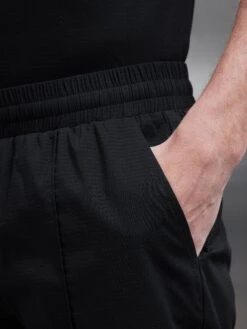 Seersucker Short In Black 10 Seersucker Short In Black -Cheap Shirts Shop SEERSUCKER SHORT IN BLACK 0892