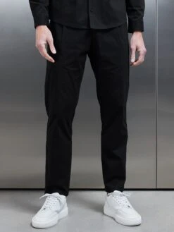 Seersucker Trouser In Black 13 Seersucker Trouser In Black -Cheap Shirts Shop SEERSUCKER TROUSER IN BLACK 0572