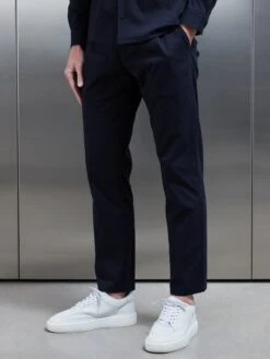 Seersucker Trouser In Navy