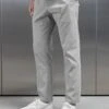 Seersucker Trouser In Stone -Cheap Shirts Shop SEERSUCKER TROUSER IN STONE 0435