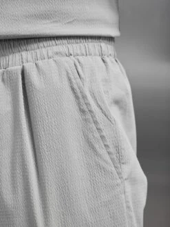 Seersucker Trouser In Stone -Cheap Shirts Shop SEERSUCKER TROUSER IN STONE 0465