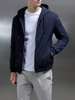 Shell Windbreaker In Navy -Cheap Shirts Shop SHELLWINDBREAKER NAVY 1841