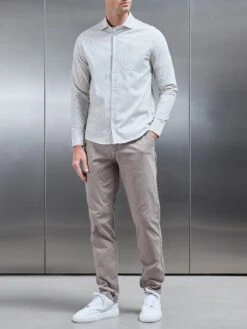 Stripe Long Sleeve Cutaway Collar Shirt In Stone -Cheap Shirts Shop STRIPE LONG SLEEVE CUTAWAY COLLAR SHIRT IN STONE 1156 26e304ce aaca 4b4d 9e6c 4291fc4a1c34