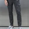 Tailored Cotton Cargo Pant In Grey -Cheap Shirts Shop TAILOREDCOTTONCARGO GREY0287