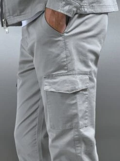 Tailored Cotton Cargo Pant In Stone -Cheap Shirts Shop TAILOREDCOTTONCARGO STONE0292