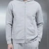 Technical Jersey Zip Through Hoodie In Marl Grey 1 Technical Jersey Zip Through Hoodie In Marl Grey -Cheap Shirts Shop TECHNICALJERSEYZIPTHROUGHHOODIEINMALGREY2622