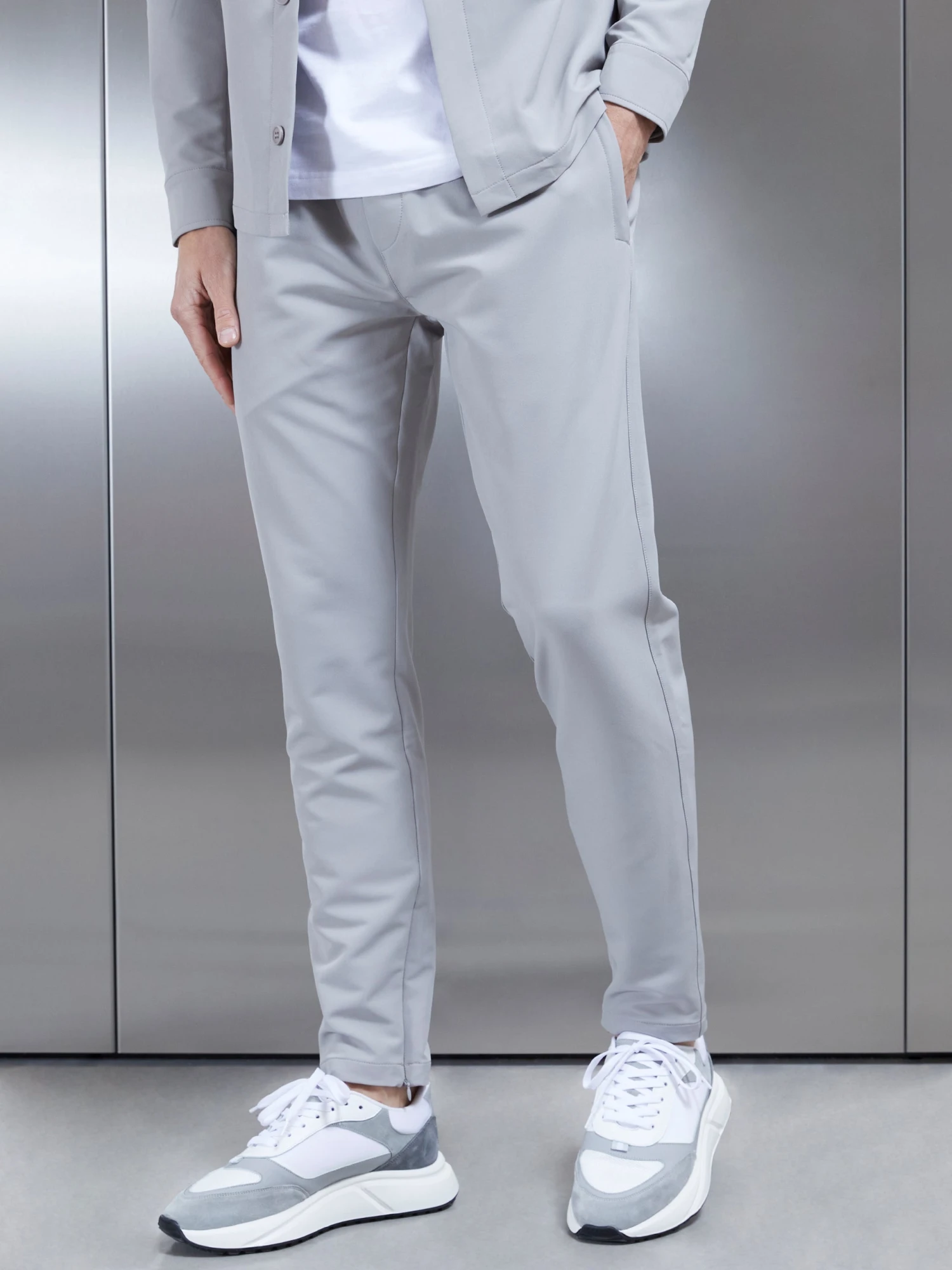 Technical Mid Weight Utility Trouser In Stone 6 Technical Mid Weight Utility Trouser In Stone - Image 4
