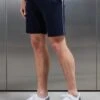 Technical Jersey Piping Short In Navy -Cheap Shirts Shop TECHNICAL JERSEY PIPING SHORT IN NAVY 0171