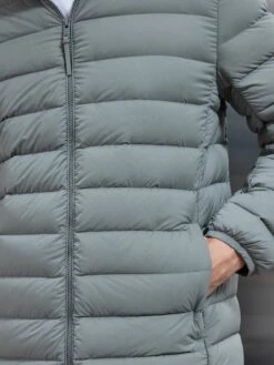 Technical Down Jacket In Olive -Cheap Shirts Shop TECHNICAL PUFFER DOWN JACKET OLIVE 0131