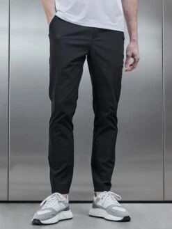 Technical Tailored Trouser In Black -Cheap Shirts Shop TECHNICAL TAILORED TROUSER IN BLACK 8952