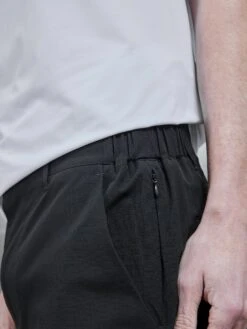 Technical Tailored Trouser In Black -Cheap Shirts Shop TECHNICAL TAILORED TROUSER IN BLACK 8959