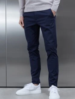 Tailored Chino Trouser In Navy