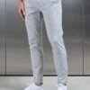 Tailored Chino Trouser In Mid Grey -Cheap Shirts Shop Tailored Chino Trouser in Mid Grey 769