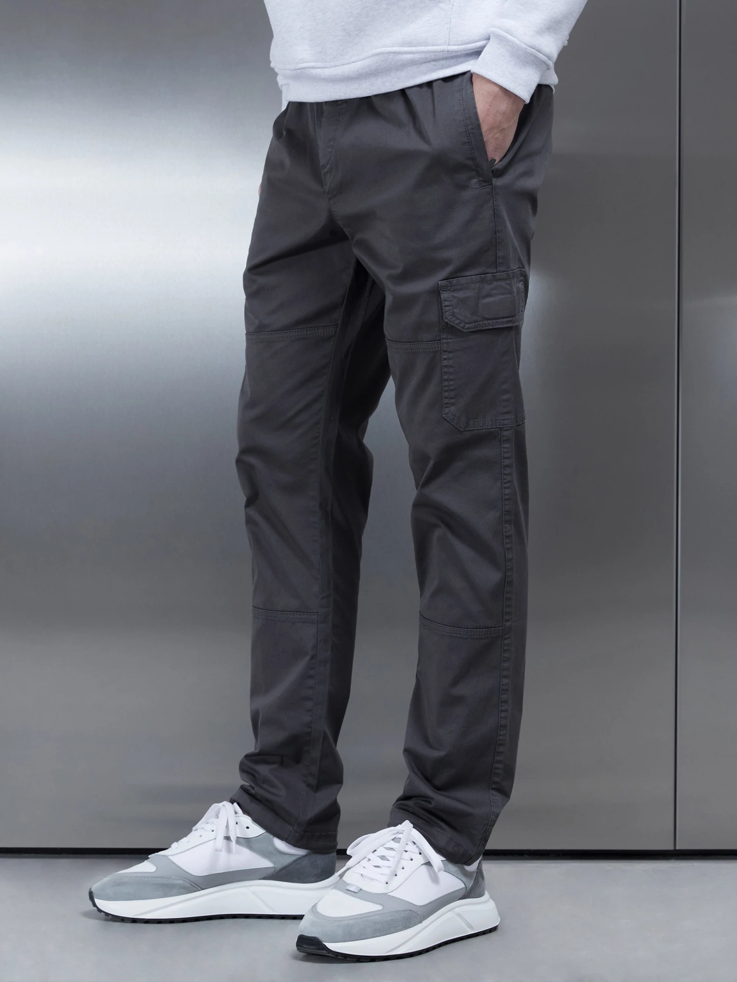 Worker Cargo Pant In Grey 3 Worker Cargo Pant In Grey