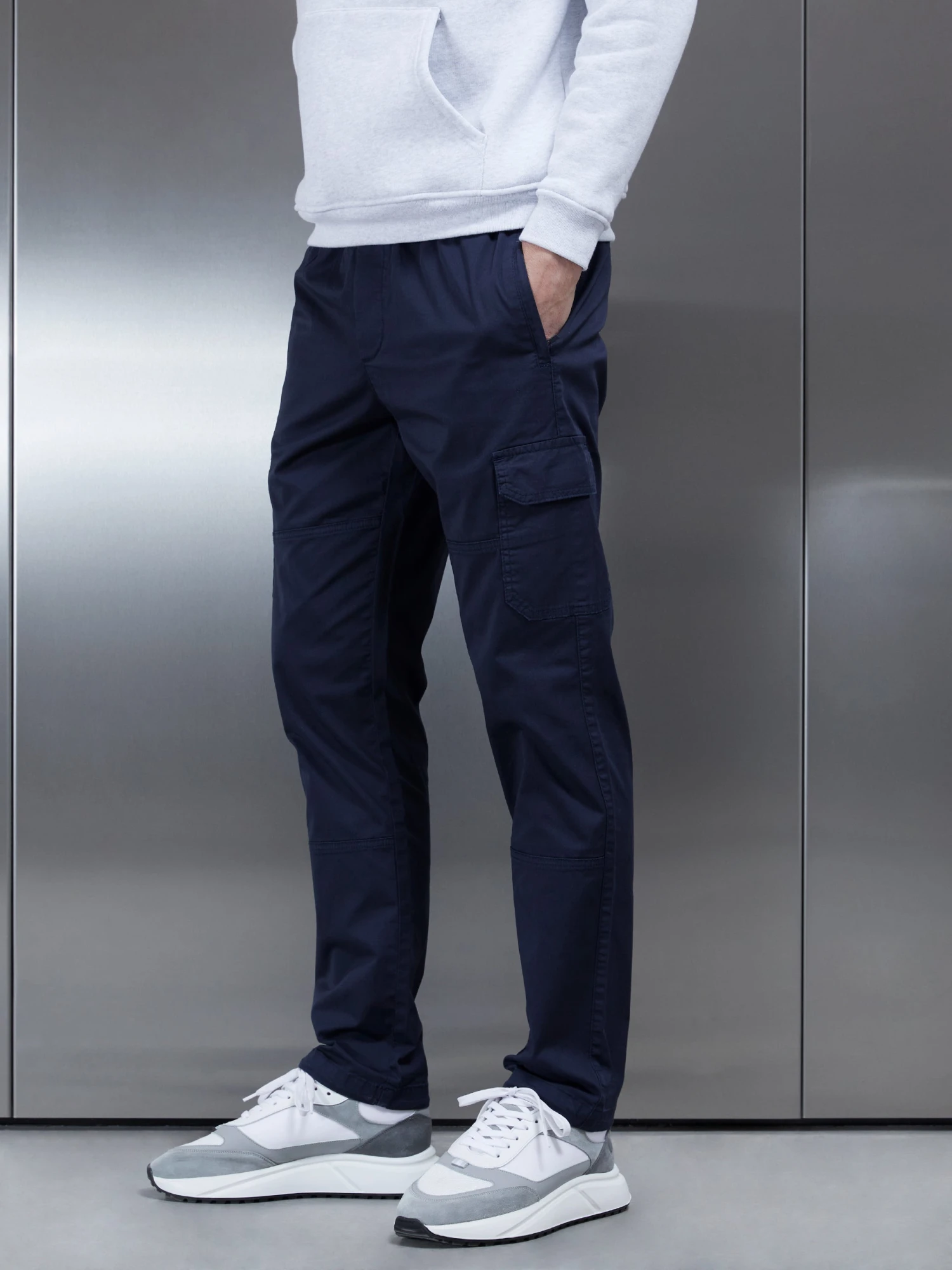 Worker Cargo Pant In Navy 5 Worker Cargo Pant In Navy - Image 3